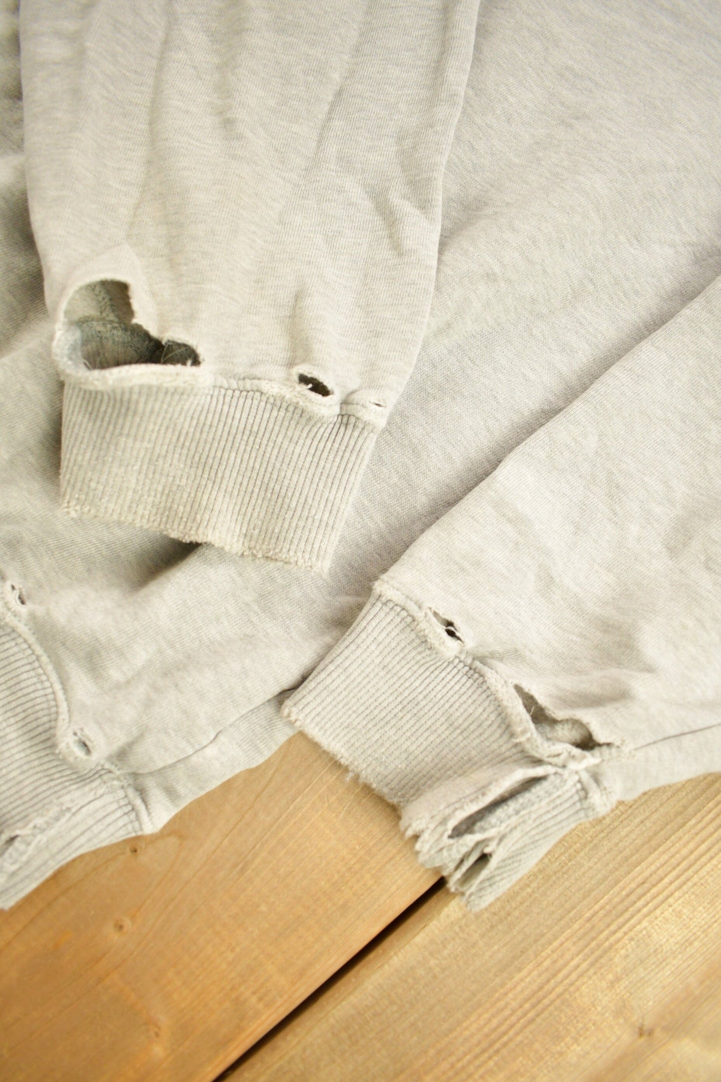 Vintage 1990s Eddie Bauer EBTEK Distressed Crewneck Sweatshirt Men's Medium from propervintagecanada