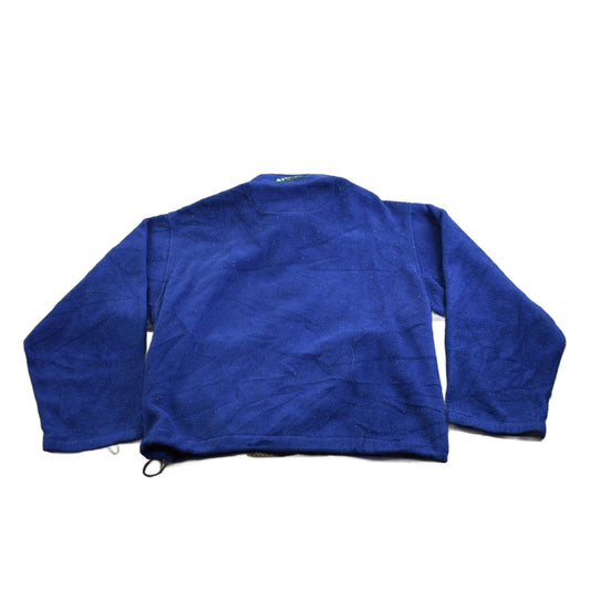 Vintage 1990s Eddie Bauer Ebtek Full Zip Fleece Sweater Men's Medium from propervintagecanada