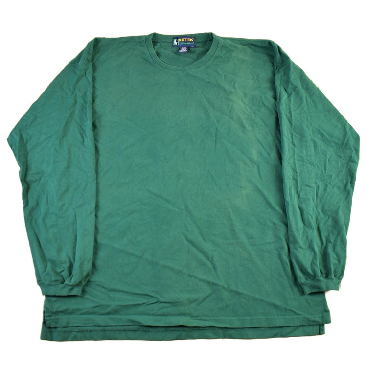 Vintage 1990s Eddie Bauer Ebtek Long Sleeve T-Shirt Men's XL from propervintagecanada