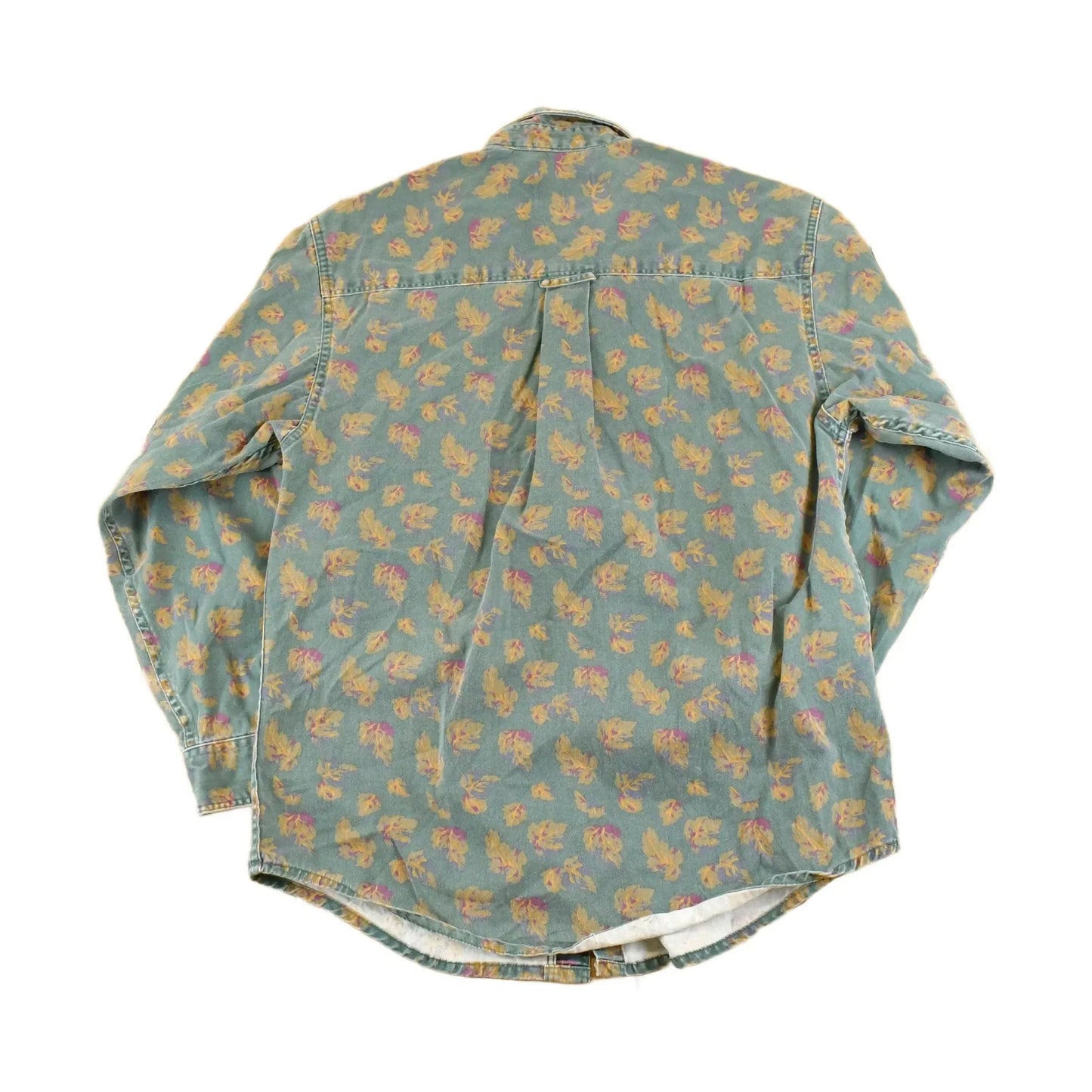 Vintage 1990s Eddie Bauer Elkhorn Twill Outdoorsman Button Up Shirt Men's M from propervintagecanada