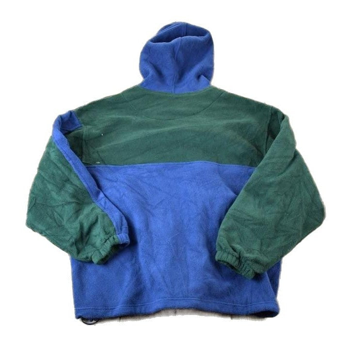 Vintage 1990s Eddie Bauer Fleece Outdoorsman Hoodie Sweater Men's XL from propervintagecanada