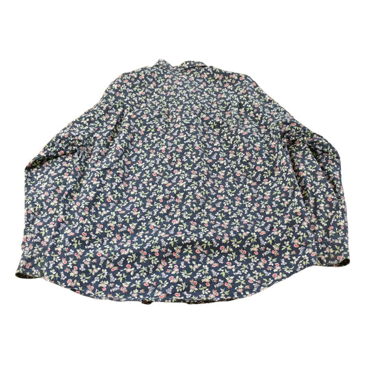 Vintage 1990s Eddie Bauer Floral Button Up Shirt Women's M from propervintagecanada