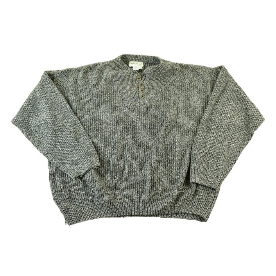 Vintage 1990s Eddie Bauer Heavy Knit Crewneck Sweater Men's 2XL from propervintagecanada