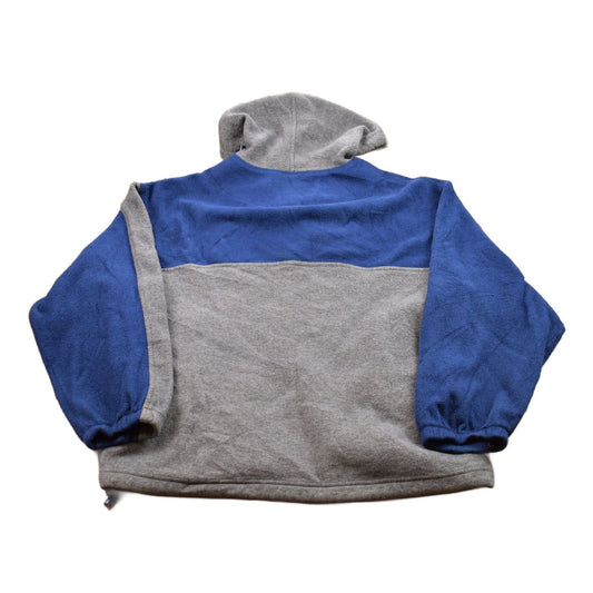 Vintage 1990s Eddie Bauer Hooded Fleece Sweater Men's MMen's Medium