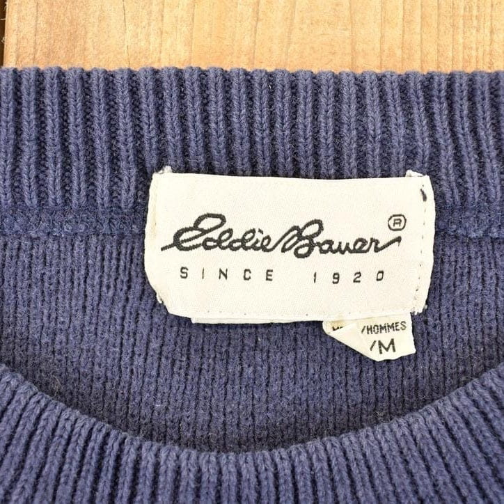 Vintage 1990s Eddie Bauer Knit Crewneck Sweater Men's M from propervintagecanada