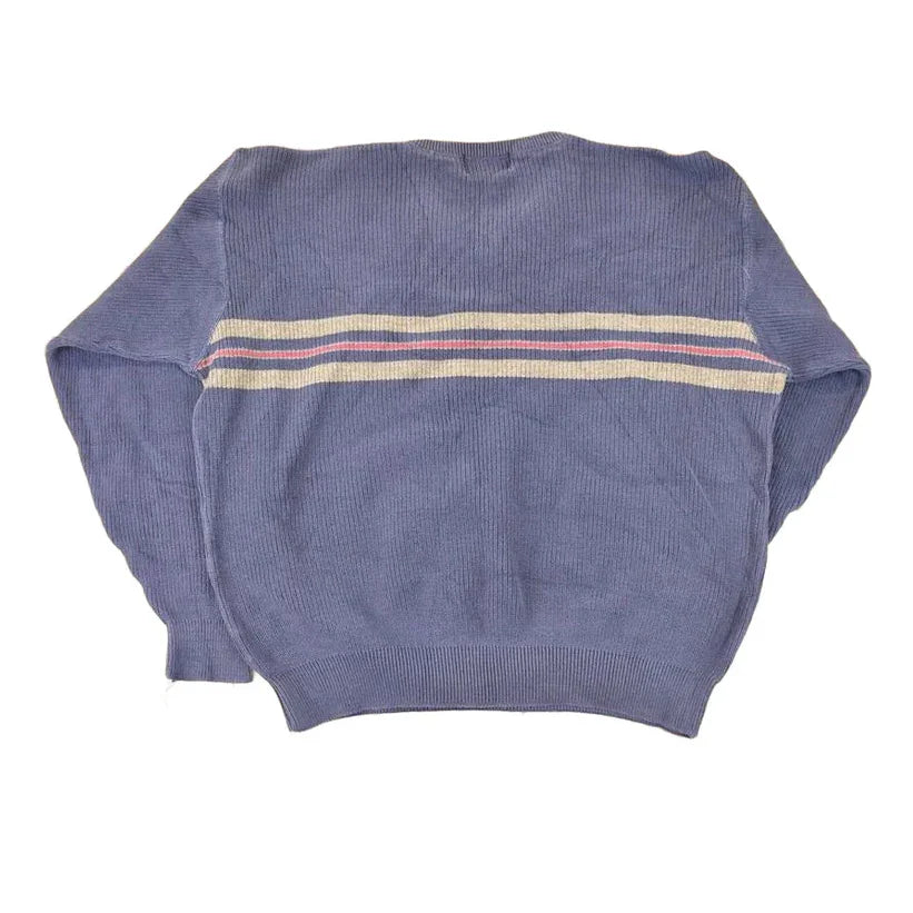Vintage 1990s Eddie Bauer Knit V Neck Sweater Mens L from propervintagecanada