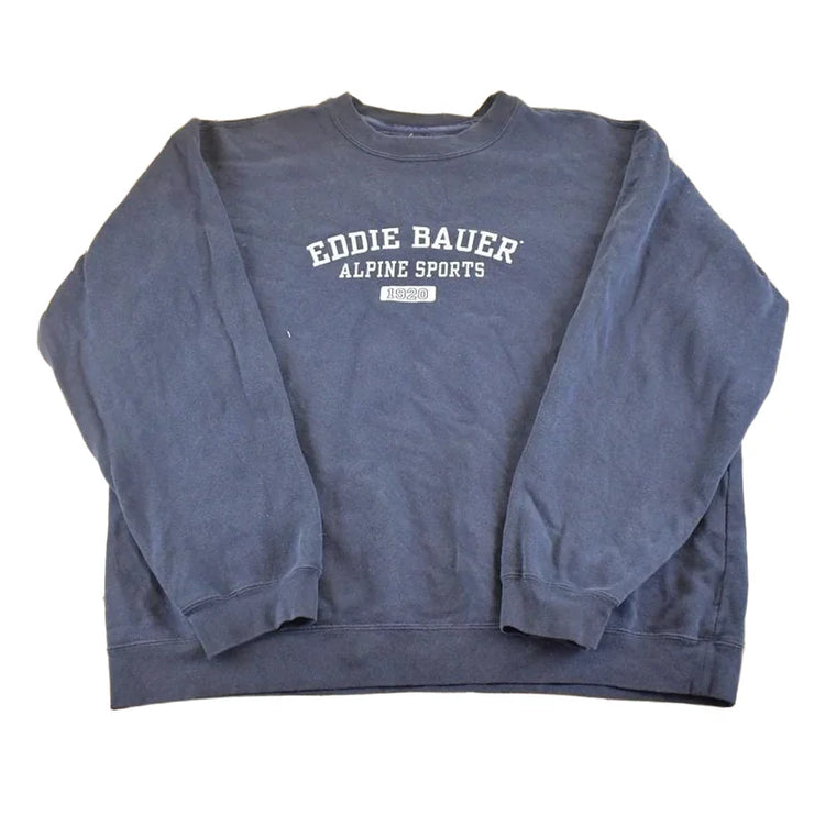 Vintage 1990s Eddie Bauer Outdoorsman Souvenir Crewneck Sweatshirt Mens XL from propervintagecanada