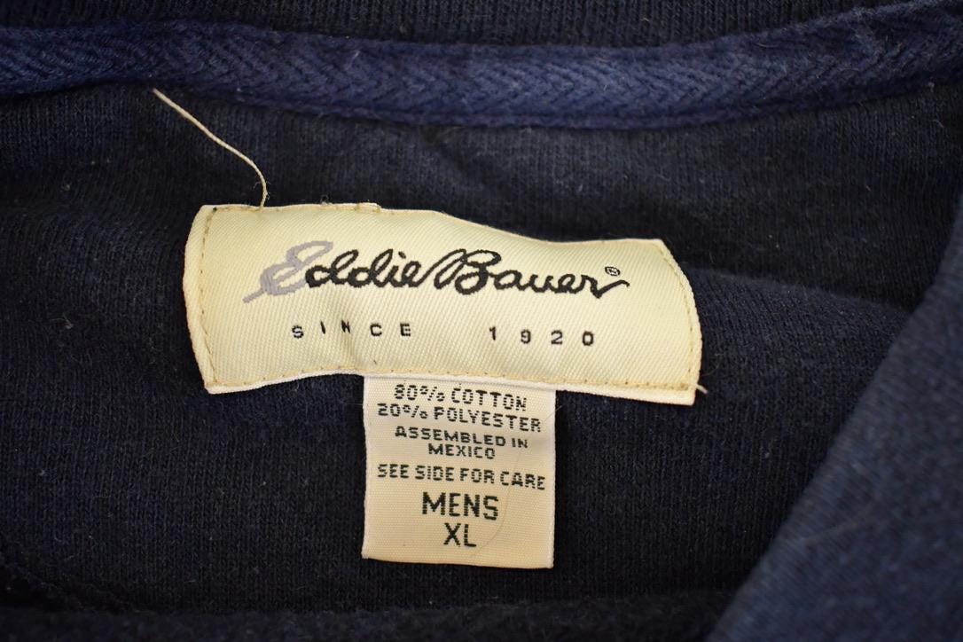 Vintage 1990s Eddie Bauer Outdoorsman Souvenir Crewneck Sweatshirt Mens XL from propervintagecanada