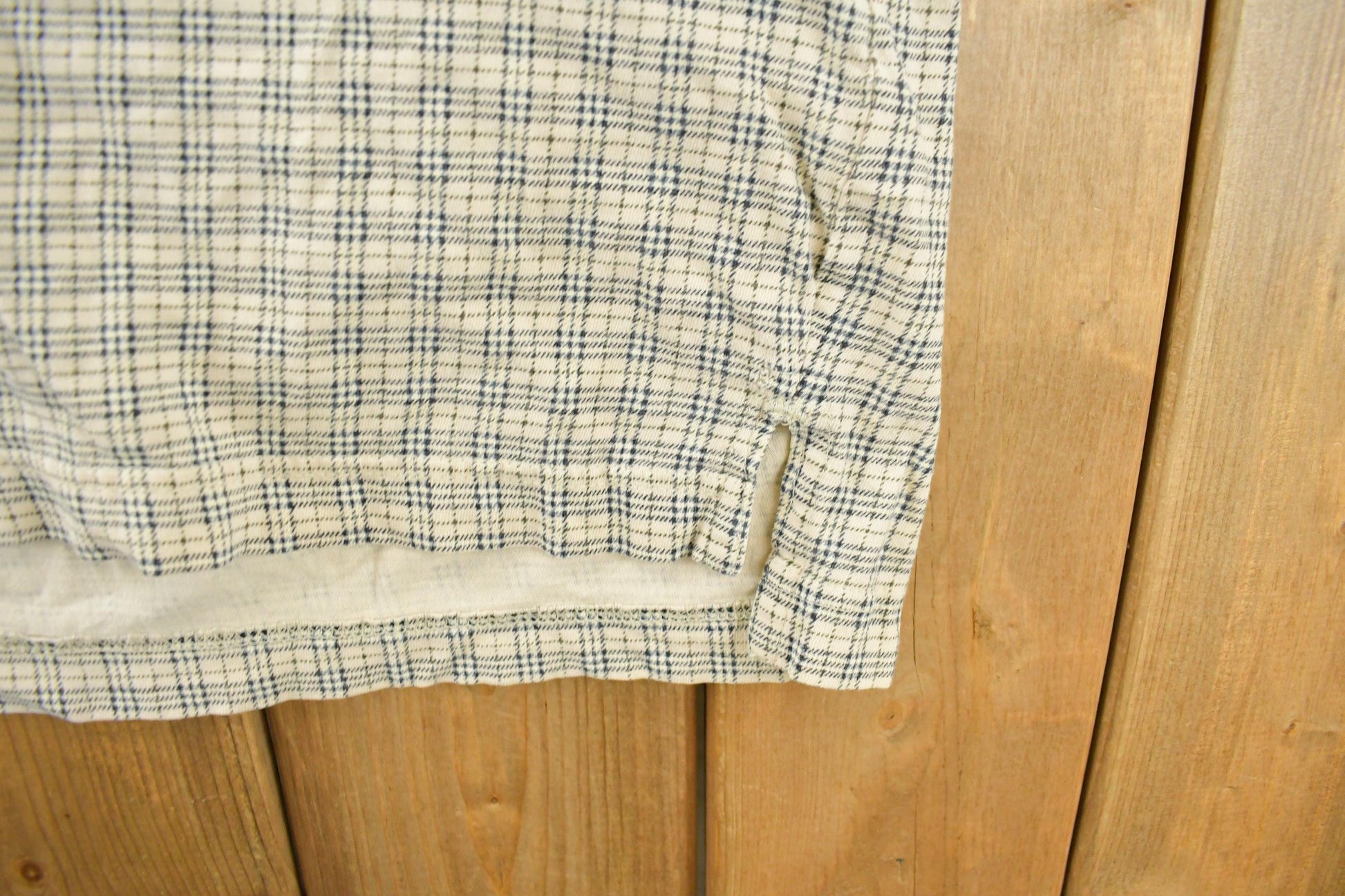 Vintage 1990s Eddie Bauer Plaid Polo Shirt Men's Medium from propervintagecanada