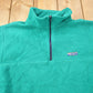 Vintage 1990s Eddie Bauer Quarter Zip Fleece Sweater from propervintagecanada