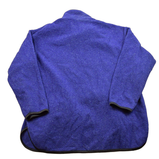 Vintage 1990s Eddie Bauer Quarter Zip Fleece Sweater Men's Large from propervintagecanada