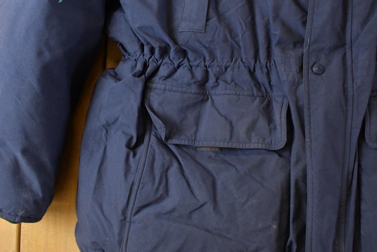 Vintage 1990s Eddie Bauer Ridgeline Goose Down Hooded Jacket Men's 2XL from propervintagecanada