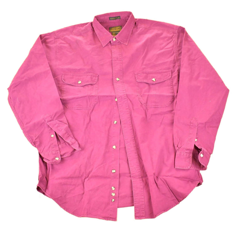 Vintage 1990s Eddie Bauer Rufton Hill Button Up Shirt Mens XL from propervintagecanada