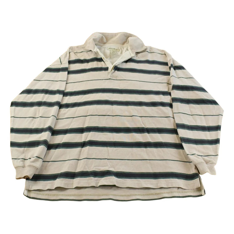 Vintage 1990s Eddie Bauer Rugby Shirt Mens Large from propervintagecanada