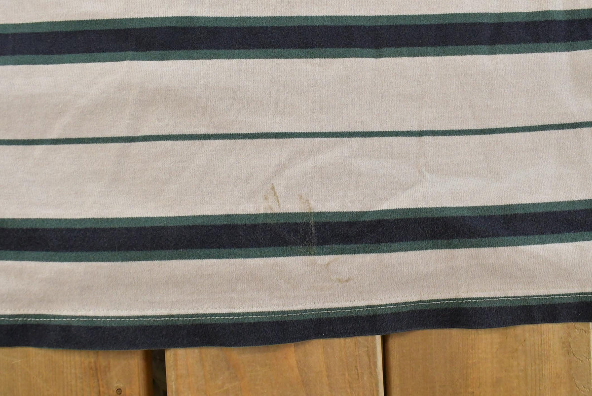 Vintage 1990s Eddie Bauer Rugby Shirt Mens Large from propervintagecanada