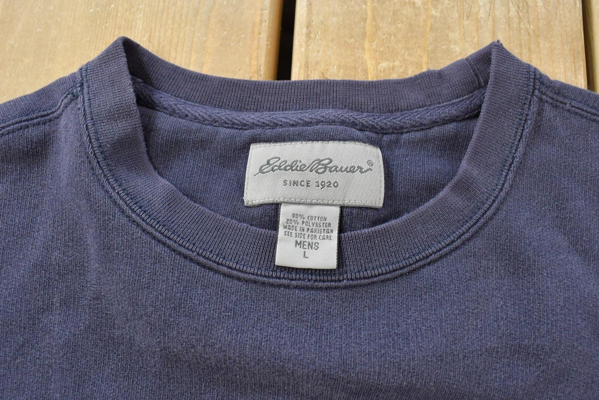Vintage 1990s Eddie Bauer Souvenir Crewneck Sweatshirt Men's L from propervintagecanada