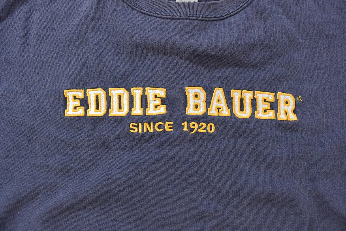 Vintage 1990s Eddie Bauer Souvenir Crewneck Sweatshirt Men's L from propervintagecanada