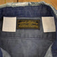 Vintage 1990s Eddie Bauer Thrashed Denim Button Up Shirt Men's L from propervintagecanada