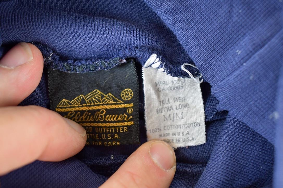 Vintage 1990s Eddie Bauer Turtleneck Shirt Mens Small from propervintagecanada