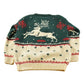 Vintage 1990s Eddie Bauer Wool Knit Reindeer Crewneck Sweater Men's S from propervintagecanada