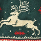 Vintage 1990s Eddie Bauer Wool Knit Reindeer Crewneck Sweater Men's S from propervintagecanada