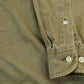 Vintage 1990s Eddie Bower Olive Western Style Button Up Rodeo Shirt Men's Large from propervintagecanada