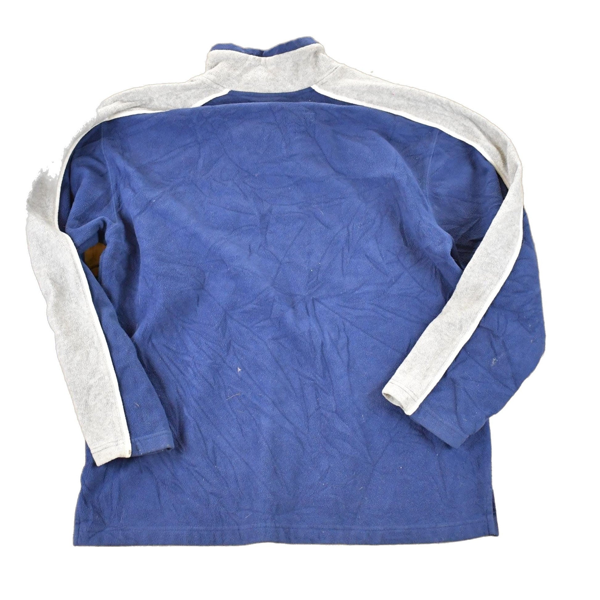 Vintage 1990s Edmonton Oilers NHL Hockey Quarter Zip Fleece Sweatshirt Mens M from propervintagecanada