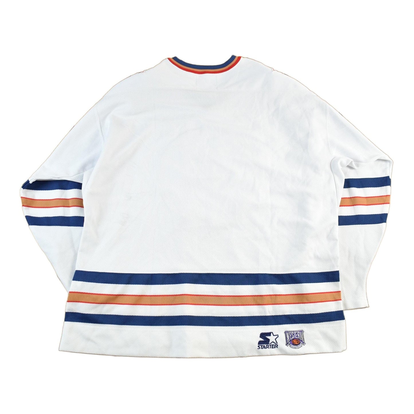 Vintage 1990s Edmonton Oilers Starter Hockey Jersey Men's XL from propervintagecanada