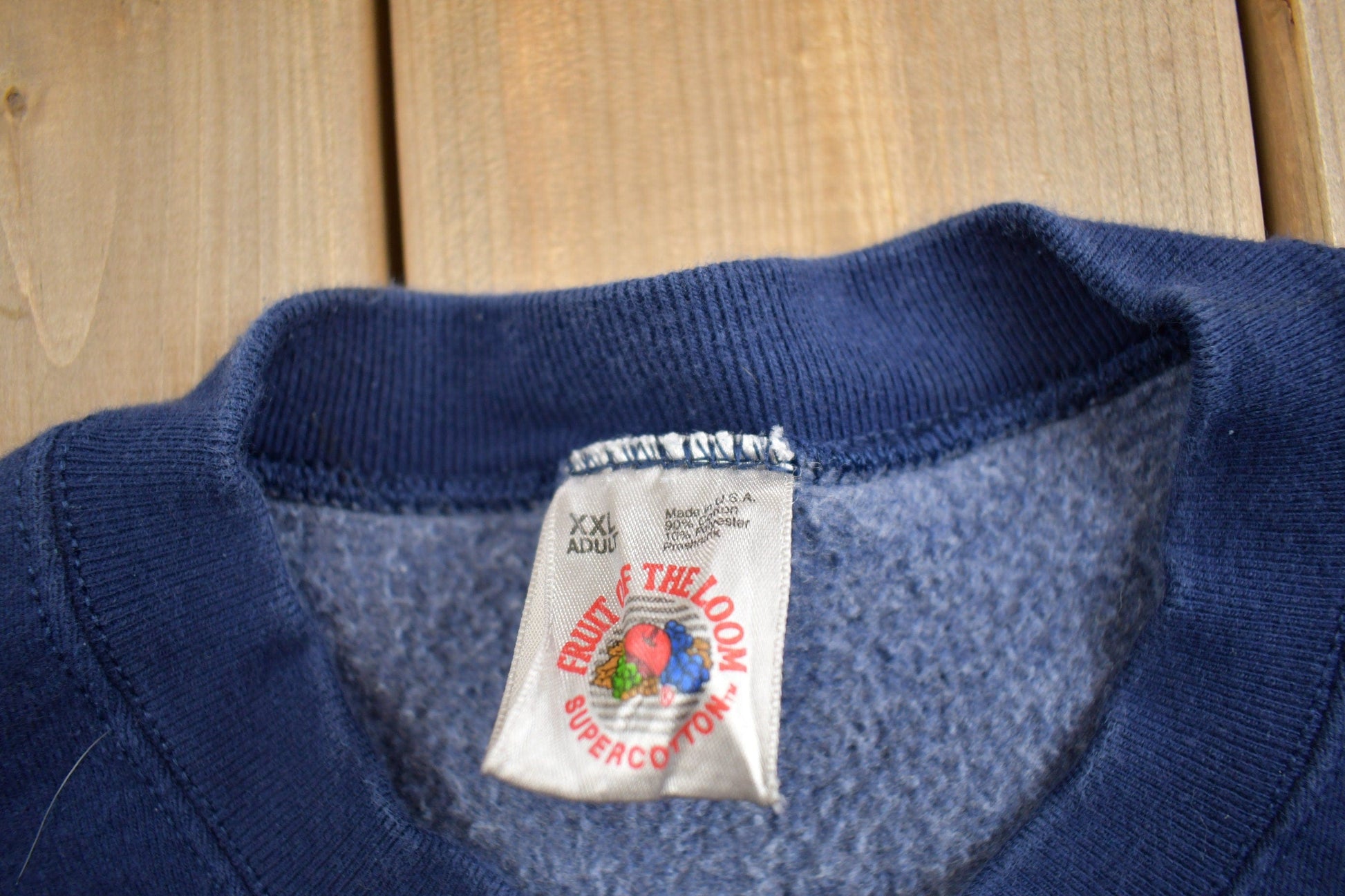 Vintage 1990s Elmhurst College Jazz Festival Souvenir Travel Crewneck Sweatshirt Men's 2XL from propervintagecanada