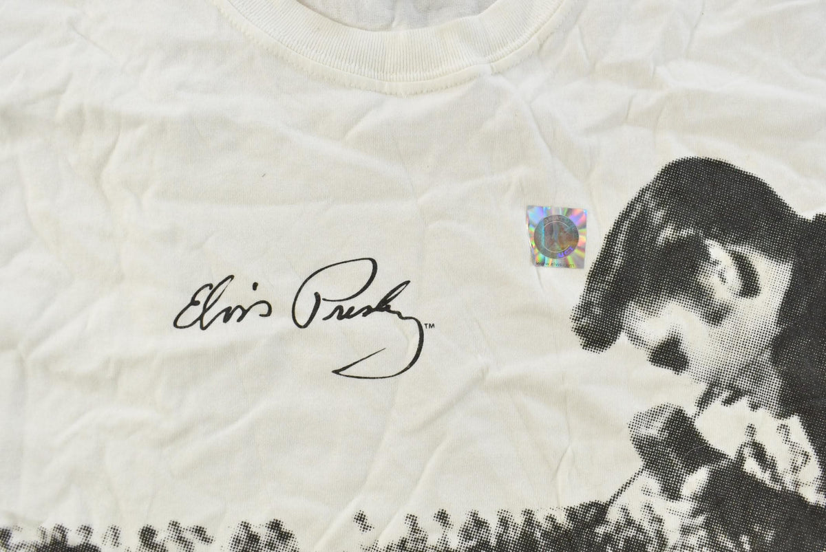 Vintage 1990s Elvis All Over Print Graphic T-Shirt Men's XL Men's Large from propervintagecanada