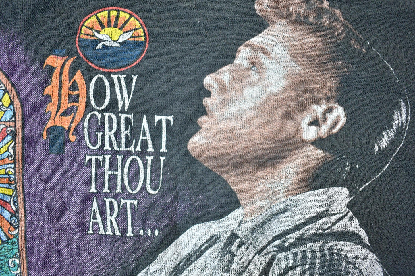 Vintage 1990s Elvis How Great Thou Art Crewneck Sweatshirt Men's 2XL from propervintagecanada