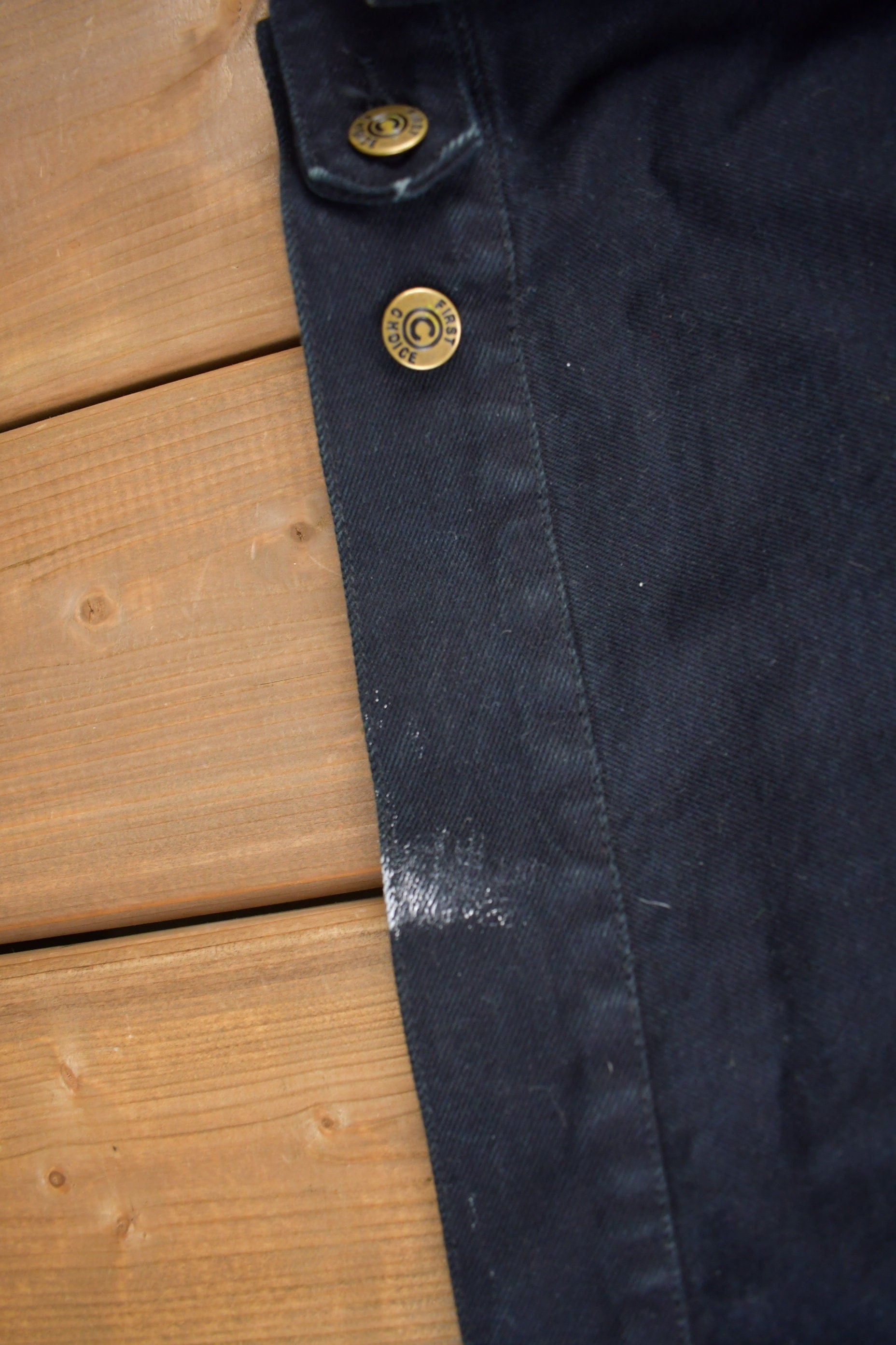 Vintage 1990s Elvis Presley Graphic Jean Jacket from propervintagecanada