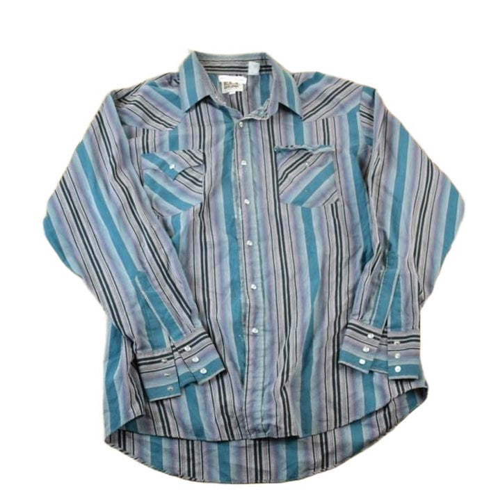 Vintage 1990s Ely Cattleman Button Up Western Style Shirt Men's Large from propervintagecanada