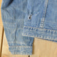 Vintage 1990s Ely Cattleman Denim Jean Trucker Jacket Women's Small / 90s Fall Outerwear / Fall Coat from propervintagecanada