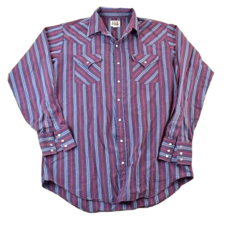Vintage 1990s Ely Cattleman Western Button Up Shirt Men's Large from propervintagecanada