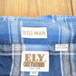 Vintage 1990s Ely Cattleman Western Style Button Up Mens XXXL Tall Men's 3XL from propervintagecanada
