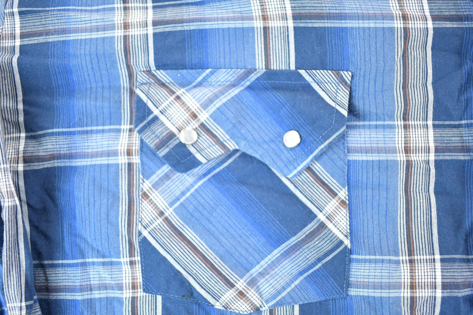 Vintage 1990s Ely Cattleman Western Style Button Up Mens XXXL Tall Men's 3XL from propervintagecanada