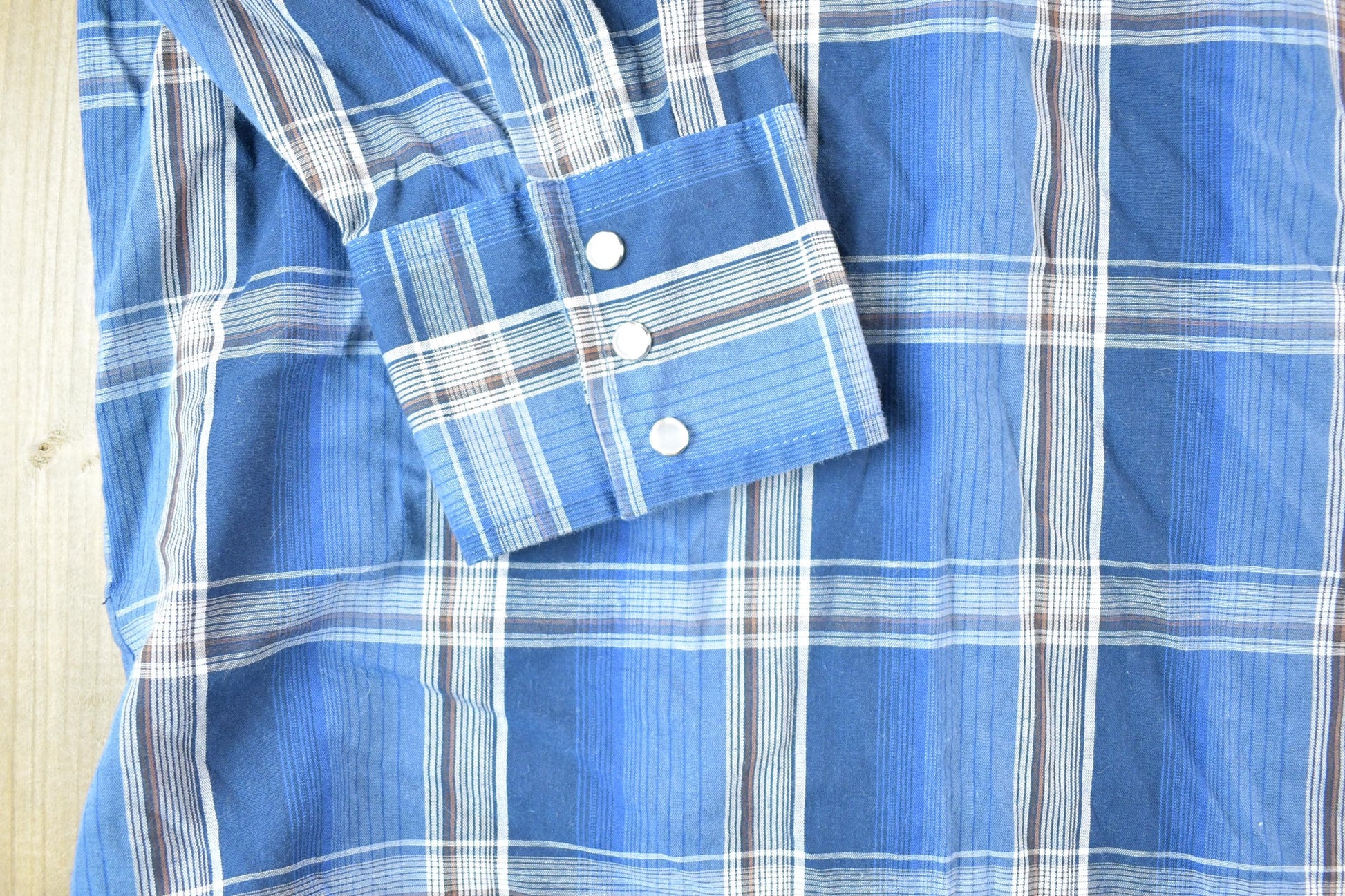 Vintage 1990s Ely Cattleman Western Style Button Up Mens XXXL Tall Men's 3XL from propervintagecanada