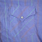 Vintage 1990s Ely Gentleman Stripe Western Shirt Men's XL from propervintagecanada
