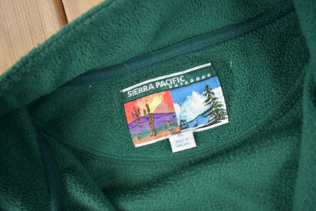 Vintage 1990s Embroidered"A" Collegiate Fleece Sweater Men's XL from propervintagecanada