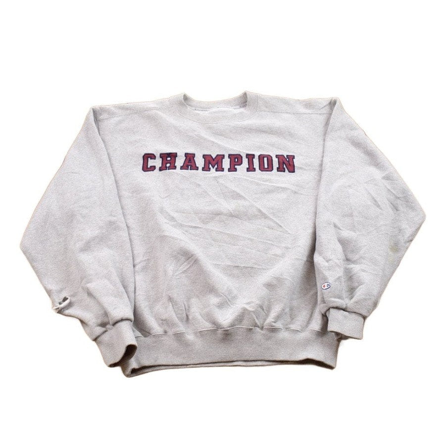 Vintage 1990s Embroidered Champion Sweatshirt Men's M from propervintagecanada