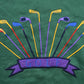 Vintage 1990s Embroidered Golf Club Crewneck Sweatshirt Men's M from propervintagecanada