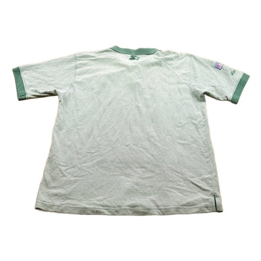 Vintage 1990s Embroidered Pro Line Green Bay Packers NFL Button Up Collar T-Shirt Men's XL from propervintagecanada