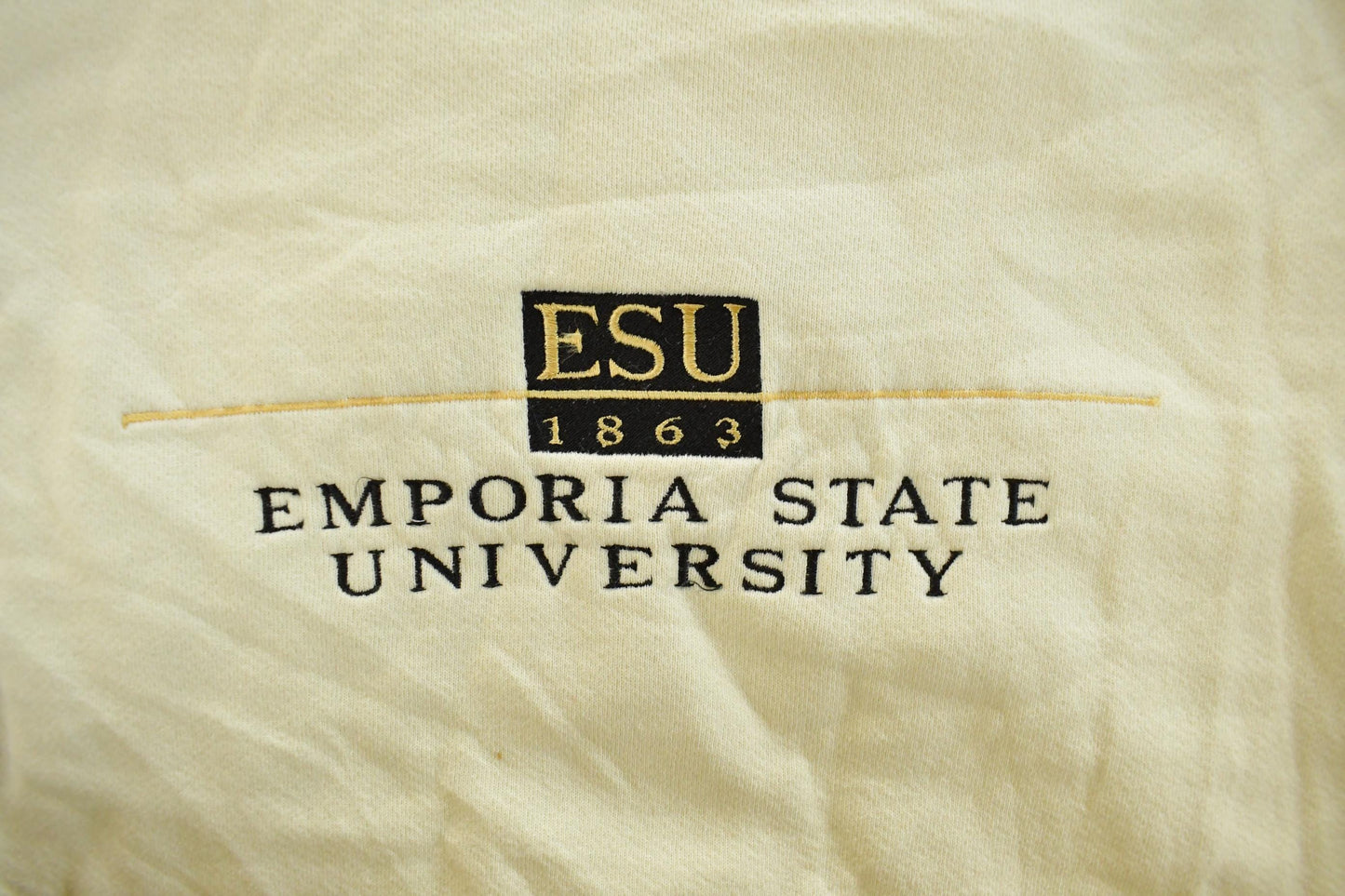 Vintage 1990s Emporia State University Crewneck Sweatshirt Men's Large from propervintagecanada