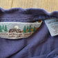 Vintage 1990s EMS Flowers T-Shirt Mens S from propervintagecanada