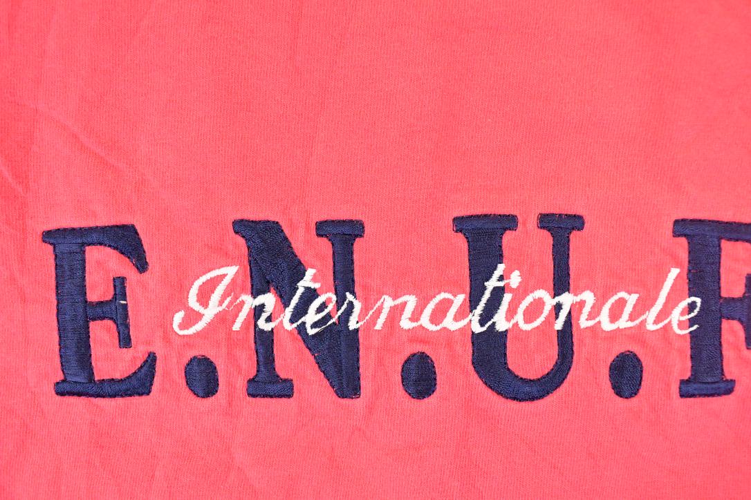 Vintage 1990s Enuf International Souvenir Travel T-Shirt Men's XL / Destination Shirt / 90s Single Stitch Graphic Tee / Made in USA from propervintagecanada