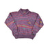 Vintage 1990s Enzo Lorenzo Shawl Knit Abstract Sweater Men&