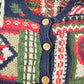 Vintage 1990s Epiacia Cute Knit Cardigan Sweater Women's M from propervintagecanada