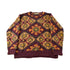 Vintage 1990s Episcia Hand Knit Geometric Crewneck Sweater Men&