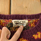 Vintage 1990s Episcia Hand Knit Geometric Crewneck Sweater Men's XL from propervintagecanada
